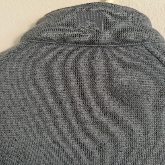 Storm Creek Overachiever Pullover “Vail” Logo Gray Sweater Fleece Men’s X-small - Picture 5 of 13